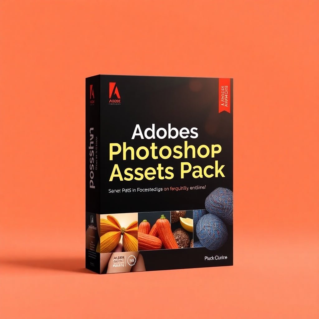 Adobe Photoshop Assets Pack | Graphic Design Elements & PLR Templates - InspireGrowAcademy