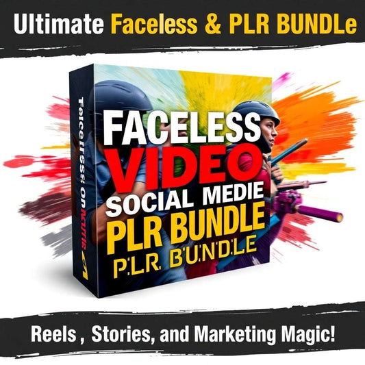 "The Ultimate Faceless Video & Social Media PLR Bundle: Reels, Stories, and Marketing Magic!" - InspireGrowAcademy